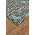 thumbnail image 3 of Arsene Textured Abstract Rug, Capri Blue/Yellow, 2ft - 7in x 8ft, Runner, 3 of 7