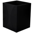 thumbnail image 3 of Acento 1.3 Gal., Octagonal Resin Open Top Open Top Waste Bin in Soft Touch Black, 3 of 3