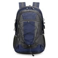 thumbnail image 1 of relayinert Multipurpose Backpack For Hiking 40L Capacity Waterproof Nylon Reflective Markings DarkBlue, 1 of 5