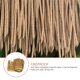 thumbnail image 3 of Simulated Straw Roof Pe Retardant Artificial Thatch Decoration Garden Patio Cover, 3 of 5