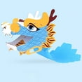 thumbnail image 3 of Twinkseal Chinese Dragon Toy Making Kit Dragon Head Material Kit Handmade Diy Craft Set for Kids Adults 2024 Year of the Dragon Spring Festival Dragon Dance Toy, 3 of 8