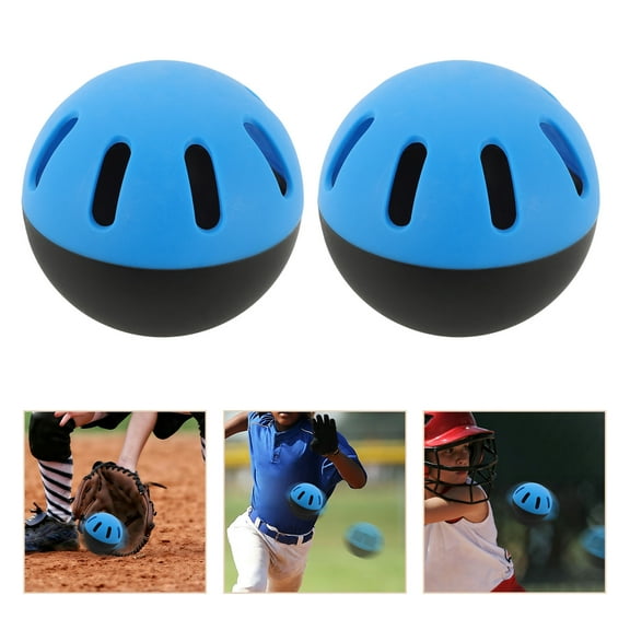 Soimiss Eva Practice Softballs Multi-Color Ideal for Indoor Outdoor Training