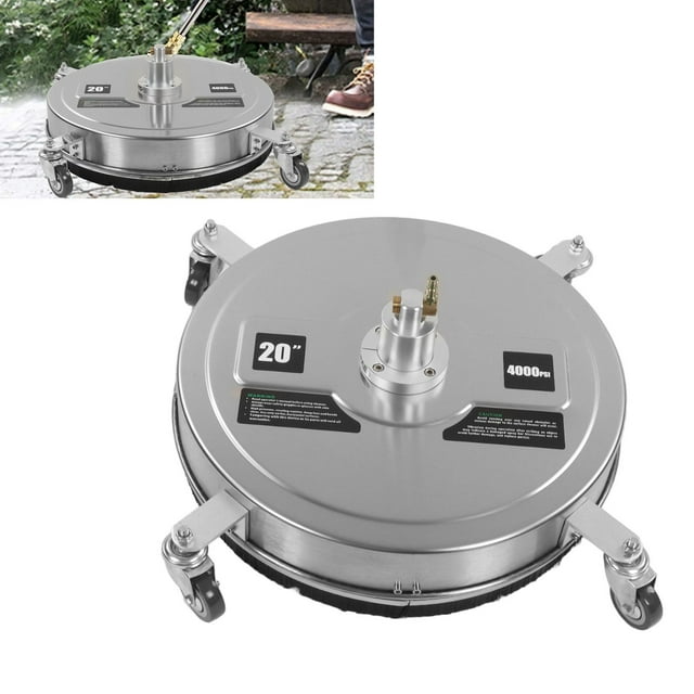 Cleaner, Stainless Steel 1/4in Quick Wheels Power Floor Cleaner 20in For Home Cleaning