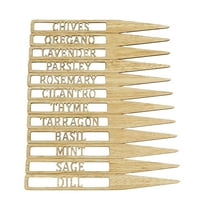 12 Pcs Garden Signs Succulent Letter Inserts Distinguish Plants Decorative