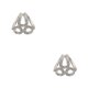 thumbnail image 2 of Qarigey Bufanda Anillo Clip Elegante Chal Hebilla Titular Broche Boda Mujer Bufandas clásicas Sujetador Hebillas fijas femeninas Plata 2Conjunto, 2 of 6