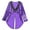 Purple, variant on Women's Shiny Sequin Magician Dress Circus Ringmaster Steampunk Tailcoat Jacket Halloween Party Costume Red XXL
