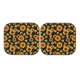 thumbnail image 5 of Lsque Sunflowers And Bww 2 PCS Windshield Sun Shade | CarFoldable Window Covers | Car Accessories Reflect UV for Universal Cars SUV Truck | Large, 5 of 7
