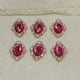 thumbnail image 3 of 10 piezas de diamantes de imitación de cristal con parte trasera plana para decorar tarjetas, fundas de teléfono y otros artículos. 30x25mm, 3 of 9