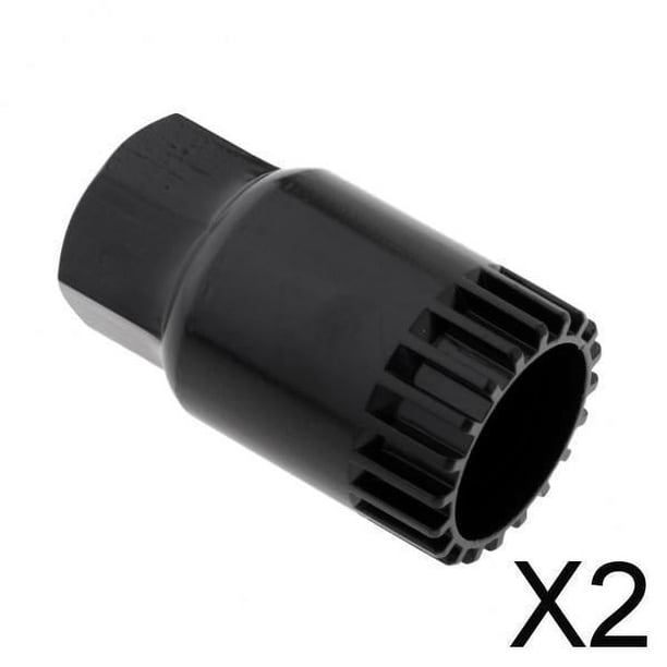 Extractor de manivela de bicicleta, herramienta de reparación de soporte inferior, 20 dientes, paquete de 2-6 2 piezas
