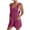 Purple, variant on TQWQT Rompers for Women Summer Shorts Jumpers Dressy Casual Sleeveless Jumpsuits Loose Fit Cute Suspenders Overall with Pocket Red S