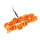 thumbnail image 1 of 12 piezas/ramo de flores artificiales de papel de 2,5 mm para bodas, coches, rosas falsas, 1 of 8