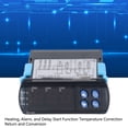thumbnail image 3 of Termostato De Salida De 3 Vías, Kit De Controlador De Temperatura Con Función De Alarma AC220V Con 3 Sensores Para Máquina De Impresión, 3 of 7