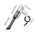 Avtoify Car Handheld Vacuum Cleaner, Handheld Vacuum With Washable