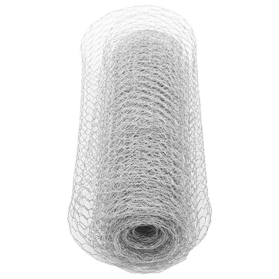 LOLIPPYY 1 Roll Hexagonal Chicken Wire Mesh Fence, Garden Poultry Netting for Animal Enclosure and Plant