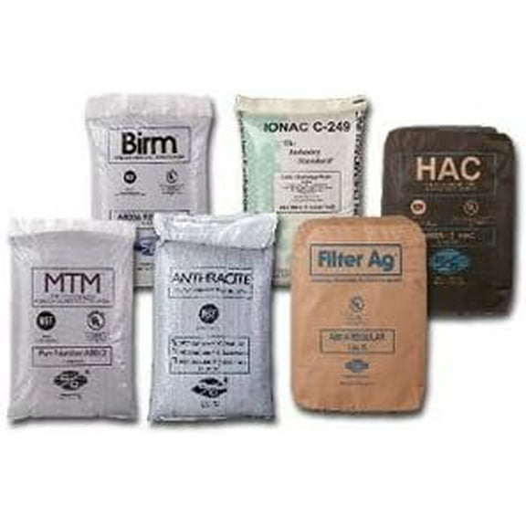 Filox media, 1/2 cu. ft. bag of Filox iron sulfur filter replacement media