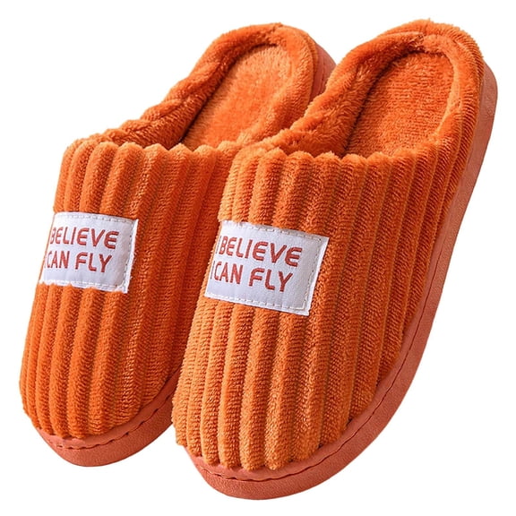 CHUMUD Slippers for Women, Warm Memory Foam Comfy Plush Slippers with Anti-Skid Rubber Sole Slip On House Shoes Indoor Use
