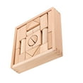 thumbnail image 4 of 1 Set Children Blocks Shape Cognitive Toy Wooden Blocks Toy Children Blocks Toy, 4 of 7
