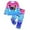 /A34Blue191, variant on MEZZALL Child Glow In The Dark Kids Outfit Set Boys Girls Long Sleeve Tops And Pants Cute Cartoon Printed Outfit Sets Home Clothes Sets Soft Clothing