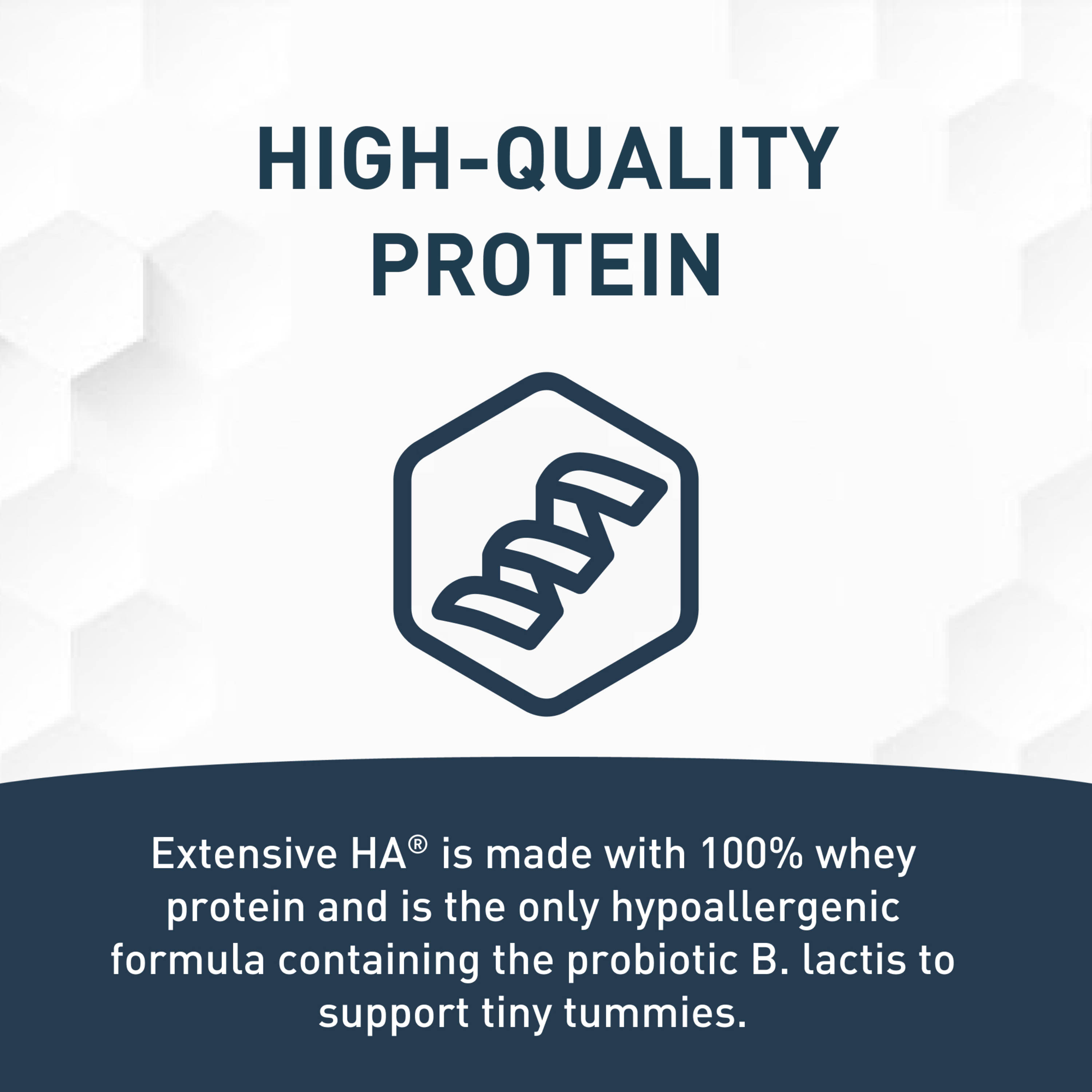 Extensive HA® Hypoallergenic Infant Formula With Iron, DHA & Probiotic, 14.1 oz Can (Packaging May Vary) - image 4 of 9