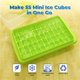 thumbnail image 4 of SAYOO Kit de moldes para hacer hielo, bandeja de cubitos de hielo de 55 compartimentos divididos con pala de tapa de cesta, accesorio de barra de cocina SAYOO  Moda, 4 of 9