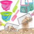 thumbnail image 1 of Beach Toys FHOZGECY con 2 cubos plegables y palas, 1 of 7