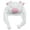 White, variant on Petitebelle Pig Party Costume Warm Anaimal Party Hat (Gray, One Size)