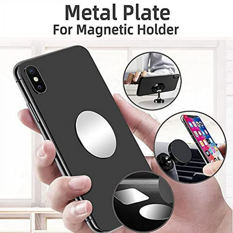 Phone Metal Plates for Magnetic Car Mount, Wall, Phone Holder