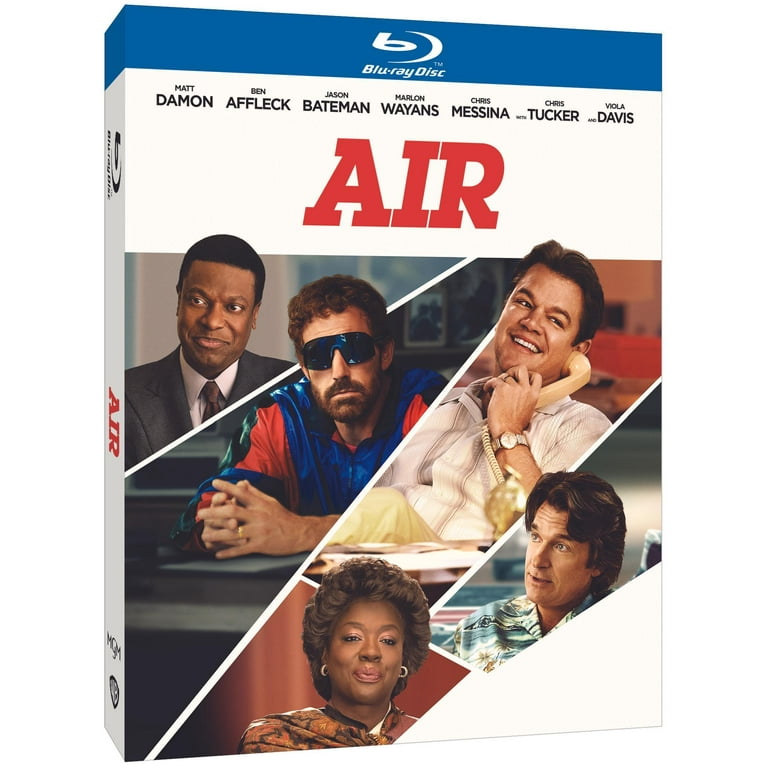 Warner Bros Air (2023) Blu-ray - Starring Matt Damon, A Game