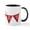 White/Black Inside, variant on CafePress - J Is For Joy Mug - 11 oz Ceramic Mug - Novelty Coffee Tea Cup