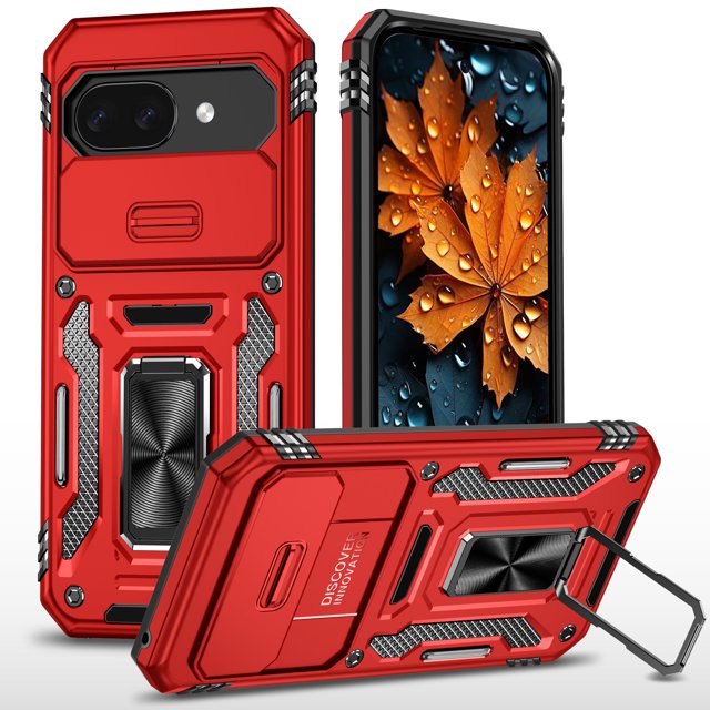 TYJKeJi Case Kickstand Drop Resistant Shockproof Case For Google Pixel 9A