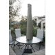 thumbnail image 1 of SZTXJ 600D Patio Waterproof Market Umbrella Cover Patio Umbrella Cover Offset Umbrella Sunshade Cover With Zipper For Umbrella Durable Waterproof Gray, 1 of 3