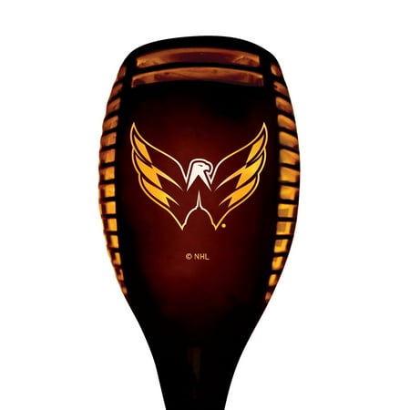 

Washington Hockey Capitals Solar Powered LED Torch Light for Patio Deck & Yard