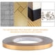thumbnail image 3 of Adhesivo autoadhesivo dorado para hendiduras de suelo, decoración de azulejos para habitaciones de mascotas (1cm*50m), 3 of 9