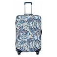 thumbnail image 2 of Goofa Paisley Floral Branches Pattern Luggage Covers For Suitcase,Suitcase Cover Protector Fit 18-32 Inch Luggage-X-Large, 2 of 9