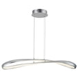 thumbnail image 1 of ET2 E24737-SL Trèfle de 4,5 Pouces LED Suspension Plafonnier&44; Feuille d'Argent, 1 of 1