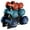 Blue Red, variant on Neoprene Dumbbell Free Hand Weight Set with Rack, Ideal for Home Exercises to Tone and Definition