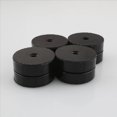 thumbnail image 3 of 12PCS Pies de Aislamiento de Altavoz HiFi Almohadillas de Cojín Pies de Soporte 40X23 mm Amortiguador de Vibraciones de Aluminio Negro, 3 of 5