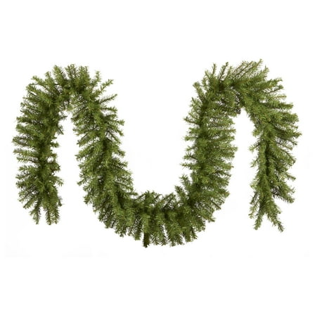 9 ft. Artificial Christmas Garland, Green, Norwood Fir