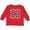 Red, variant on Inktastic 100th Day Of School Party Girls Long Sleeve Toddler T-Shirt