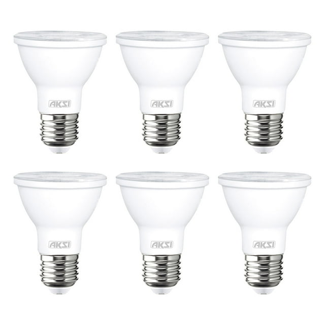 Pack 6 Focos Led Par20 Aksi 6w Luz Blanca