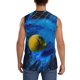 thumbnail image 4 of Fotbe Sports Tennis Ball Men's Camiseta sin Mangas Estampada para Hombres, Playera Casual para Gimnasio, Entrenamiento, Playa-Small, 4 of 7