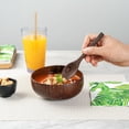 thumbnail image 5 of 15.8 Ounce Coconut Bowl, 1 Reusable Handcrafted Bowl - Polished With Coconut Oil, For Warm Or Cold Foods, Coconut Smoothie Bowl, Washable By Hand, For Smoothies, 5 of 6