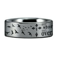 thumbnail image 3 of Semicolon Style 2 Tungsten Carbide Ring, 3 of 5