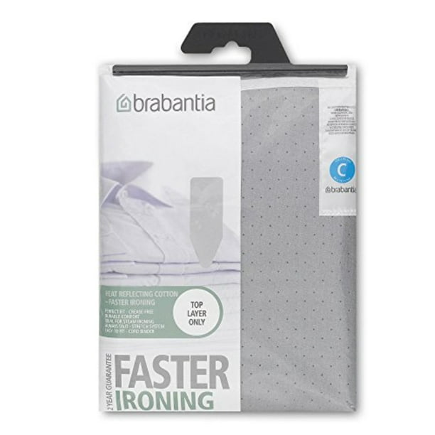 Ironing Board Cover C 124 X 45 Cm Complete Set Metalized Brabantia