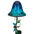 thumbnail image 2 of Dottie Mushroom Solar Stake - Blue, 2 of 5