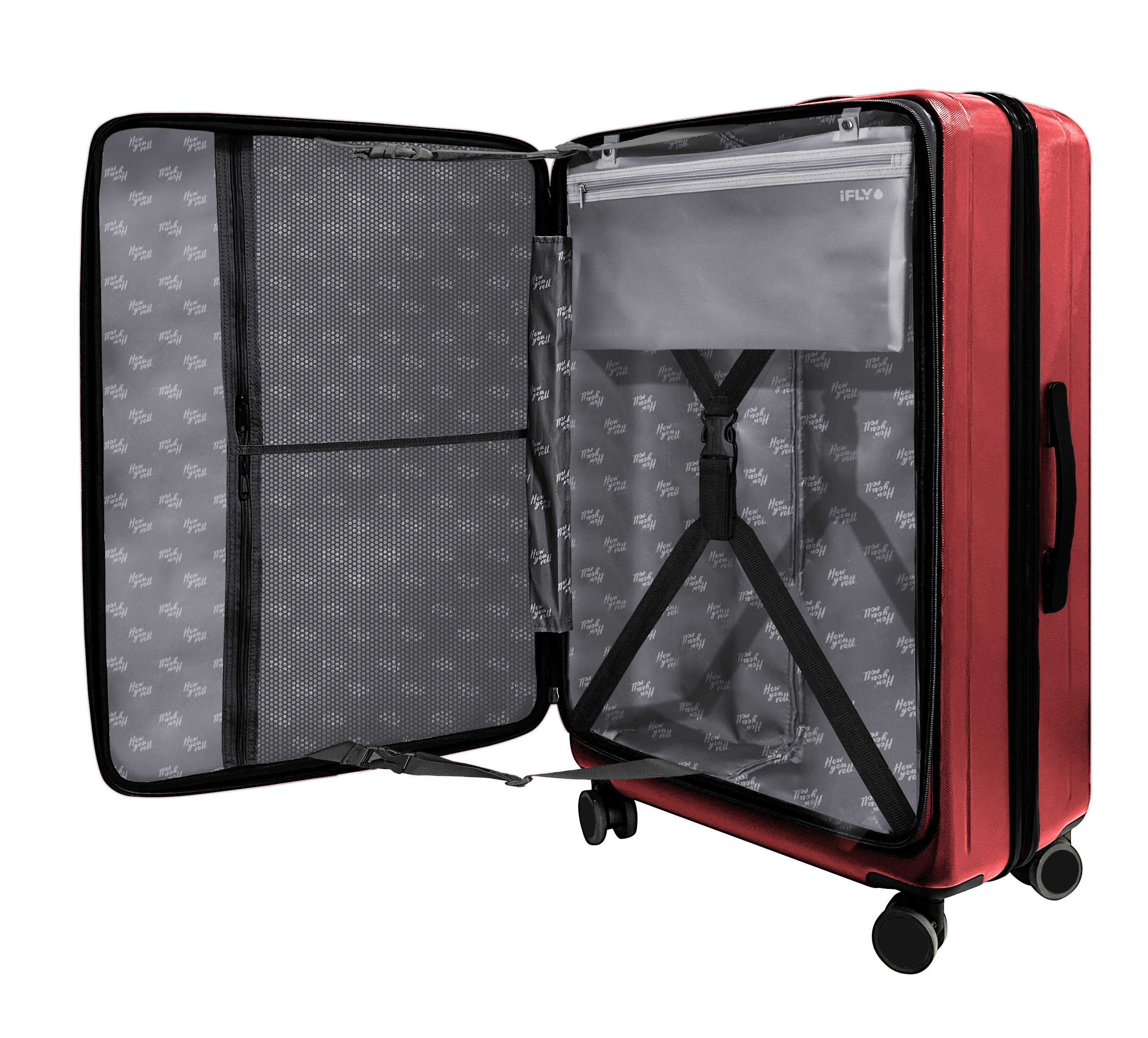 iFLY Quantum 28" Expandable Hardside Top-Opening Luggage photo 5