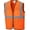 Orange, variant on Portwest US380 Tampa Lightweight Mesh Safety Vest Orange, 3X-Large