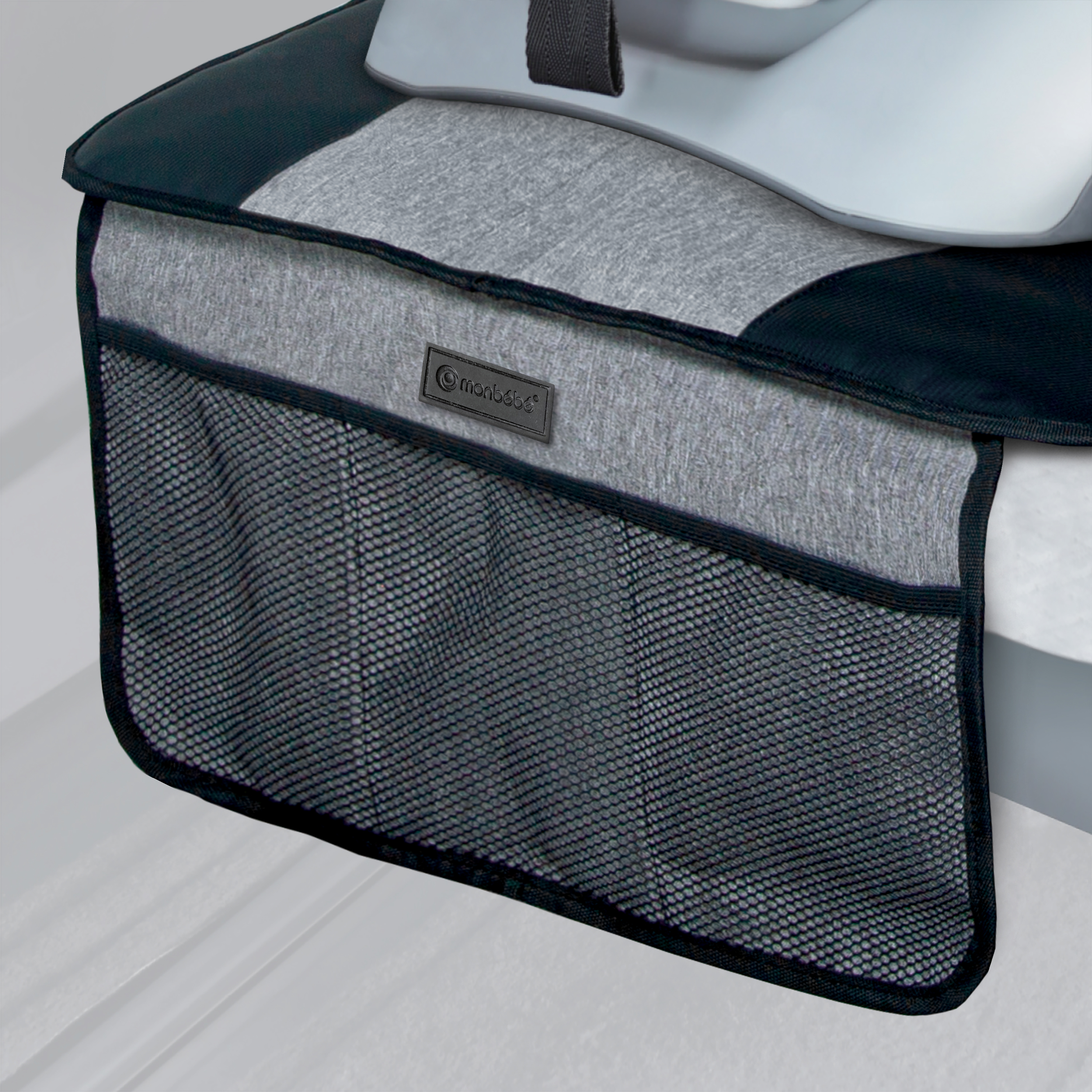 Monbebe Deluxe Car Seat Protector, Gray photo 5