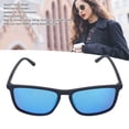 thumbnail image 3 of Retro Polarized Sunglasses, HD Lens Reduce   Protection Square Frame Outdoor Unisex Sunglasses Strong Structure Fashionable  For Hiking For Men, 3 of 8