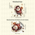 thumbnail image 3 of Leutsin Christmas Creative Wall Sticker - Funny Christmas Wall Decals,PVC Removable Winter Holiday Xmas Break Through Wall Art for Bedroom Playroom Home Windows Decor,Easy Peel and Stick, 3 of 8